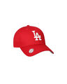 Gorra LA Visera Curva,ROJO P1